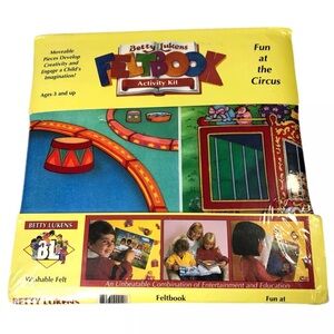 Betty Lukens Felt Activity Kit Fun At The Circus